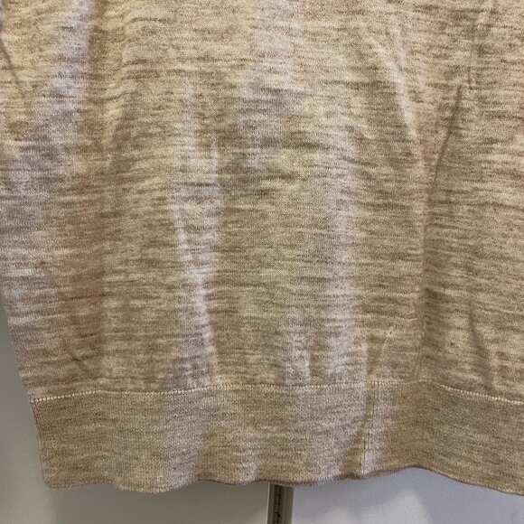 Ann Taylor Loft Lightweight 3/4 Sleeve Sweater, Tan size S excellent condition - Picture 5 of 5